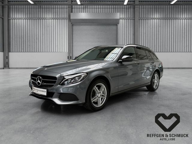 Mercedes-Benz C 200 T 4M AUTOMATIK+NAVI+TEILLEDER+LED+ALU+TÜV+